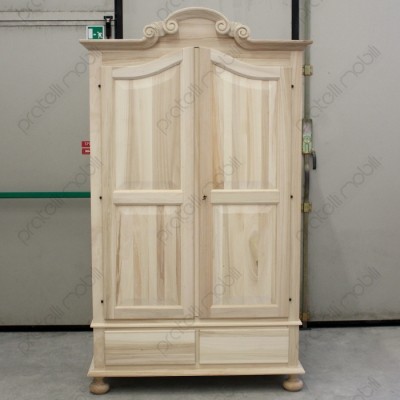 Armadio grezzo Cappello Intagliato 2